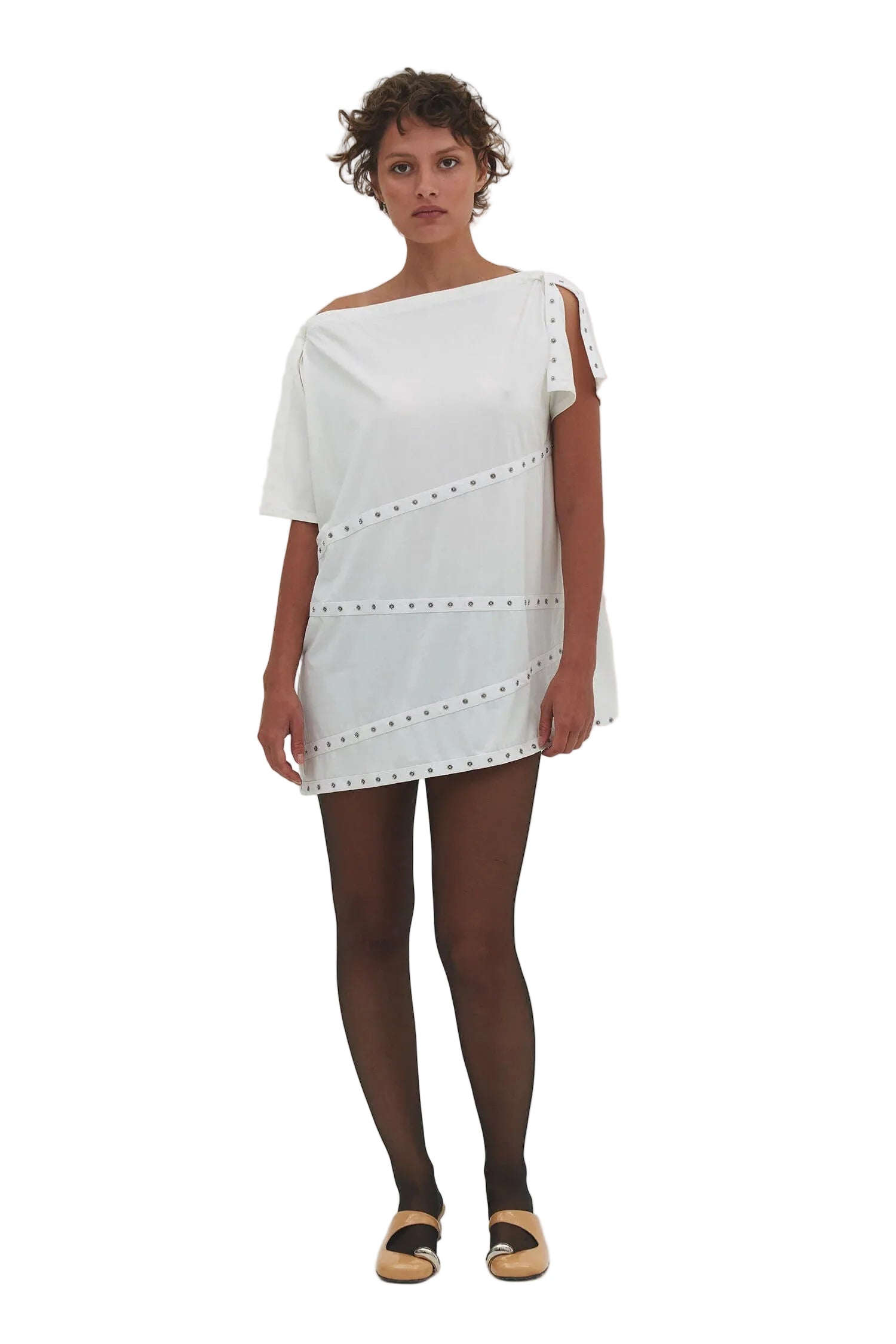 Find Me Now Lua Snap Multi-wear Dress/Top - Milk