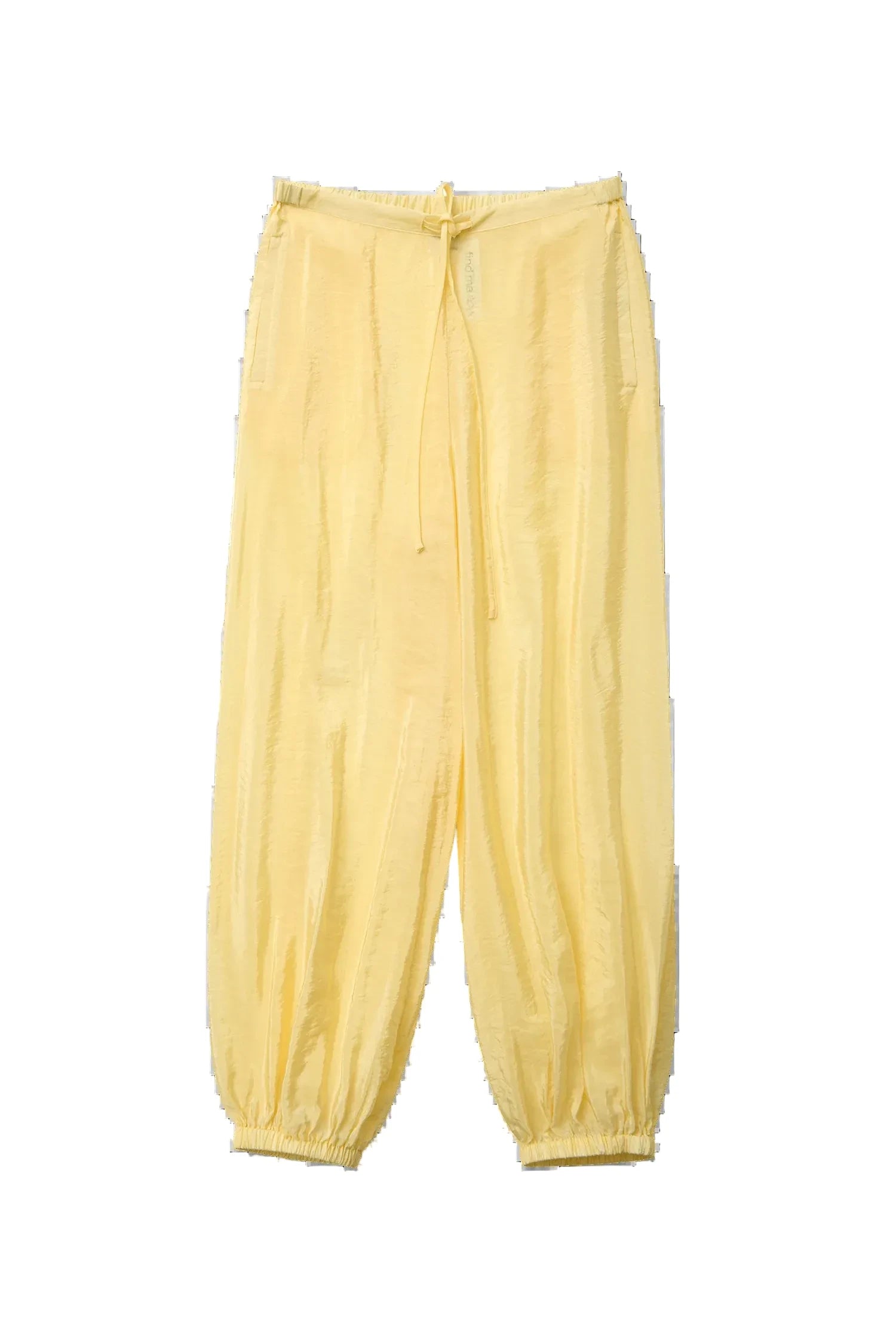 Find Me Now Zora Voile Balloon Pant - Butter