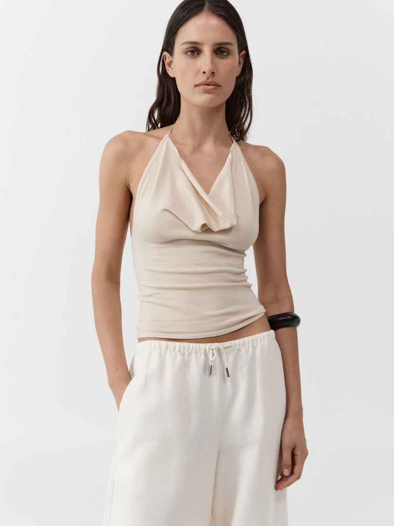 St. Agni Fine Drawstring Relaxed Pants