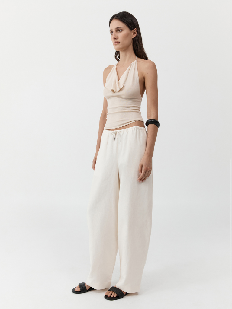 St. Agni Fine Drawstring Relaxed Pants