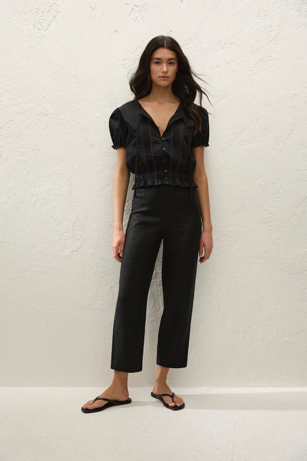 Faithfull The Brand Fiora Blouse Fresco Lace Top