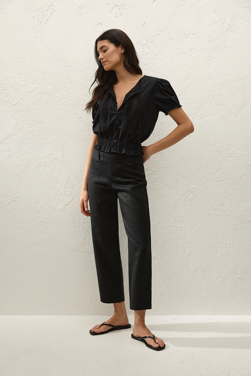 Faithfull The Brand Fiora Blouse Fresco Lace Top