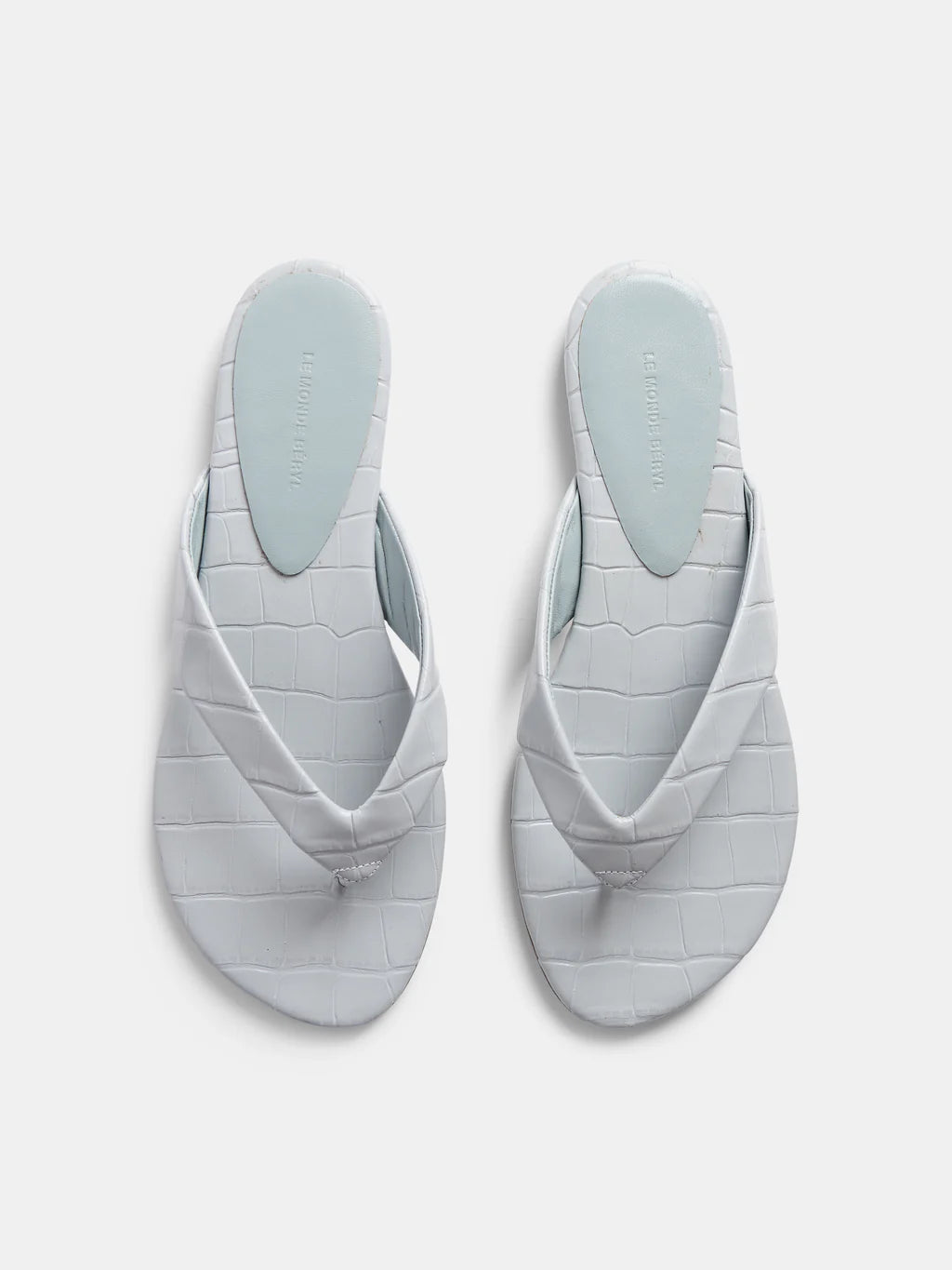 Le Monde Béryl Flat Thong Sandal - Blue