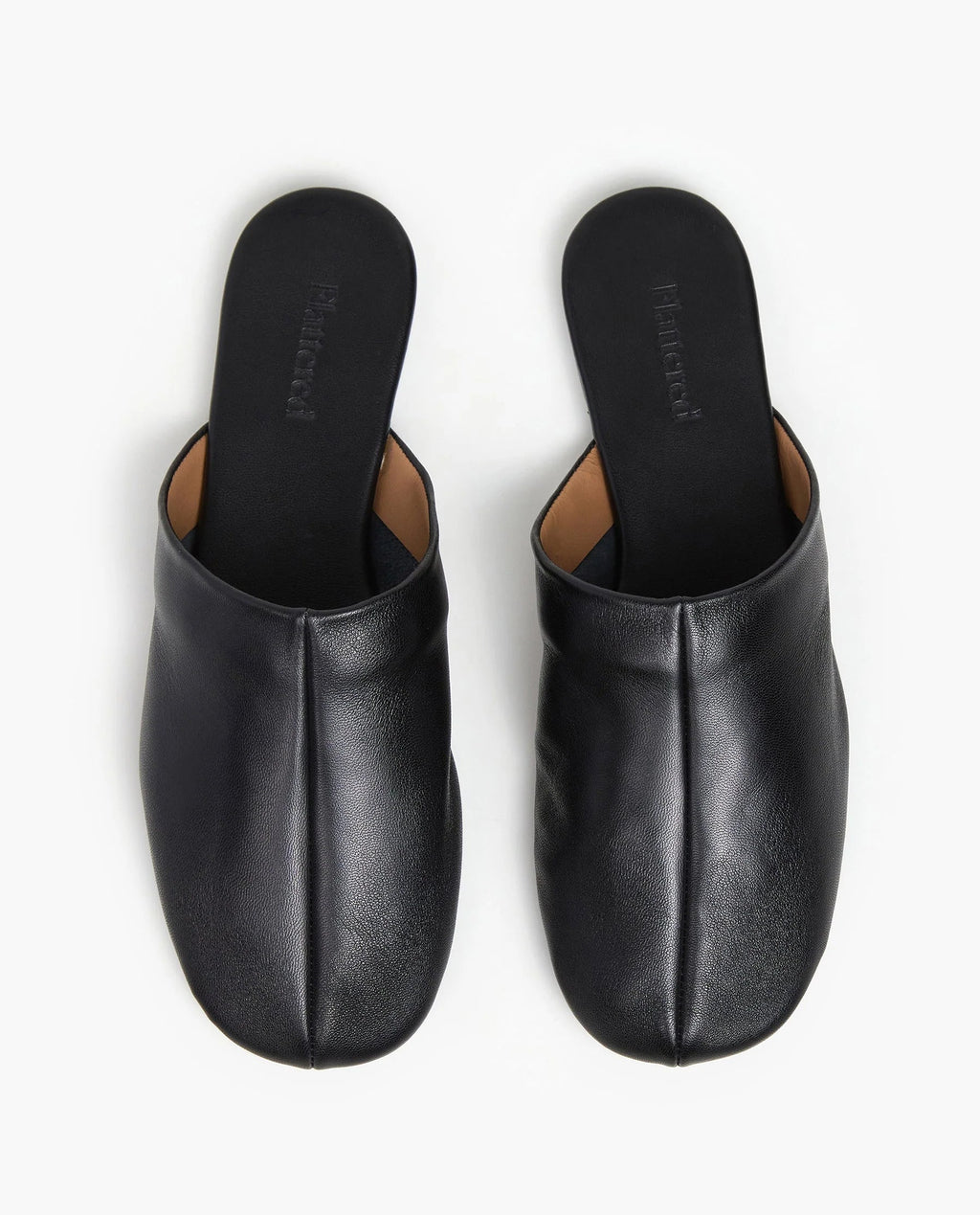 Flattered Maurine Leather Slide Sandals