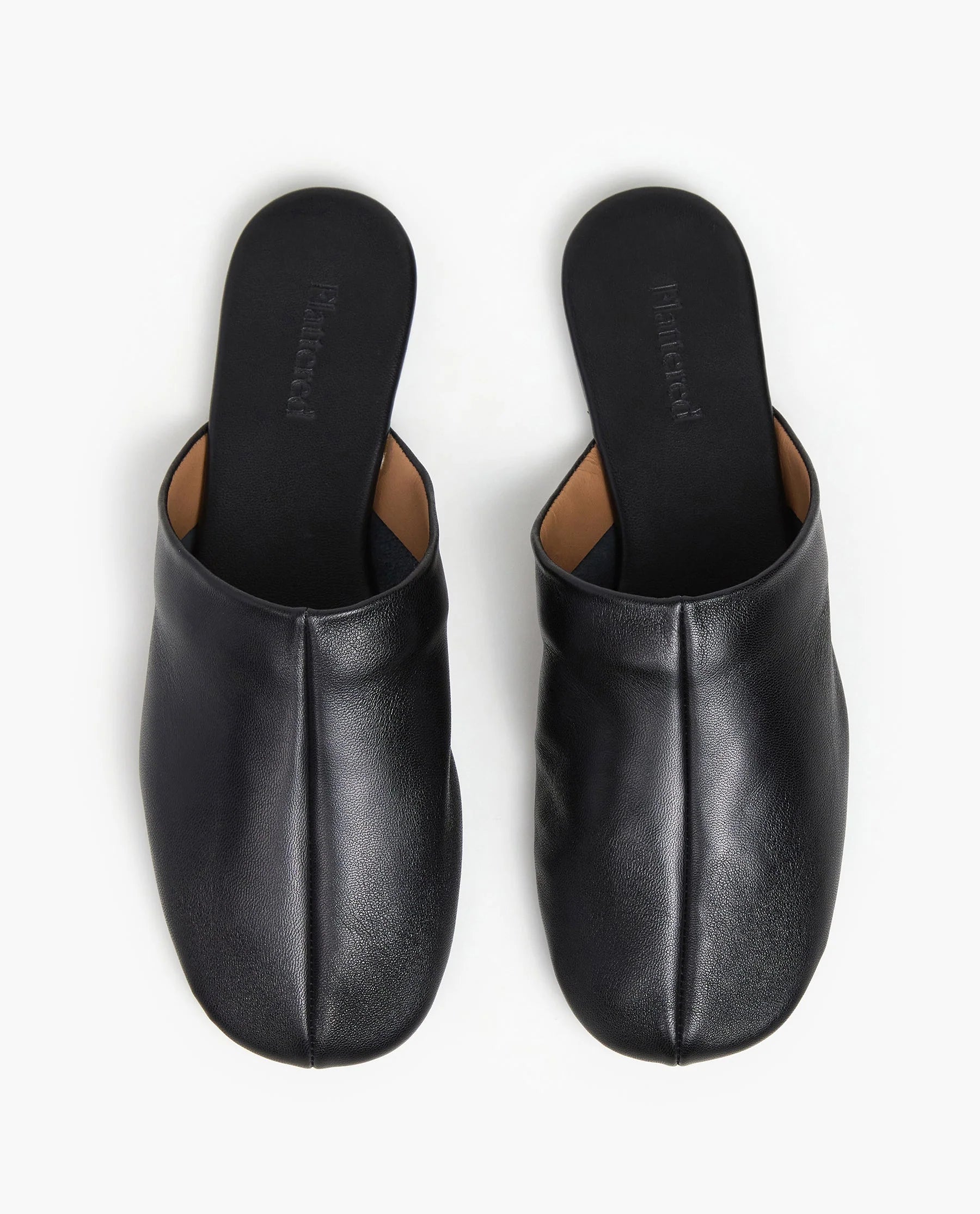 Flattered Maurine Leather Slide Sandals