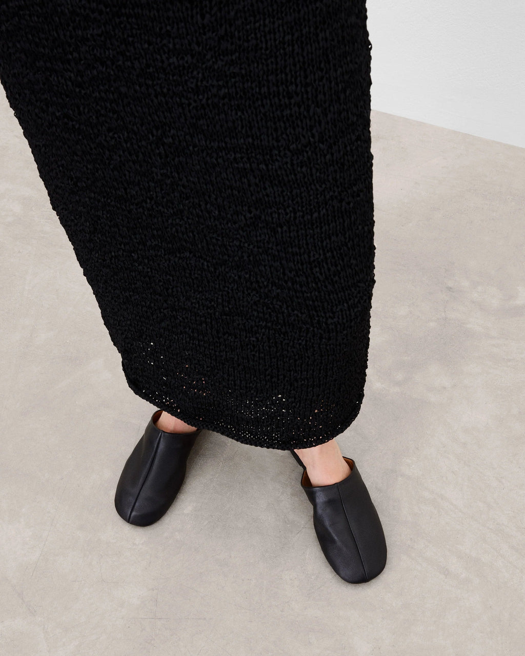 Flattered Maurine Leather Slide Sandals