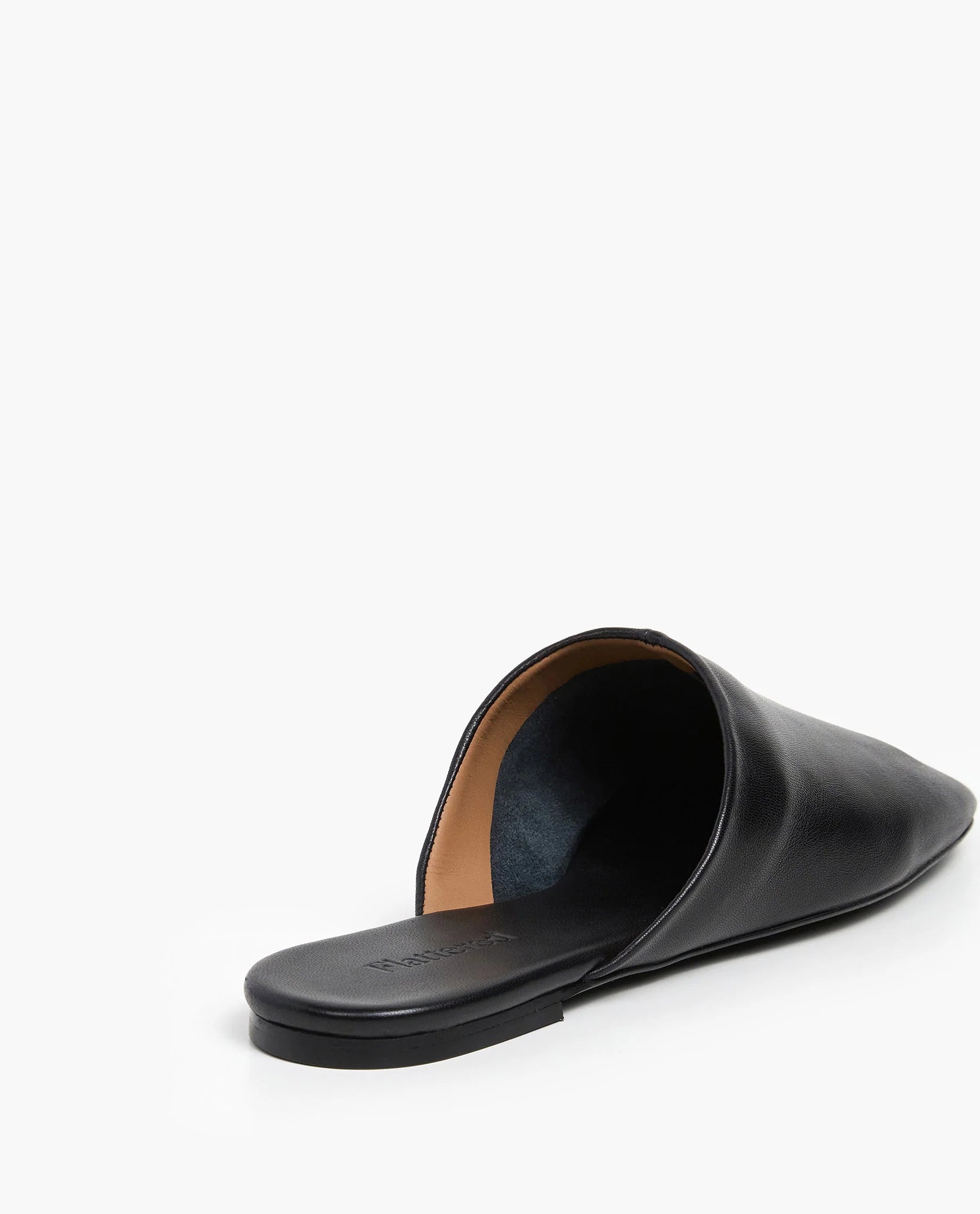 Flattered Maurine Leather Slide Sandals