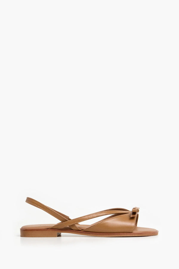 Flattered Max Leather Sandal - Cognac