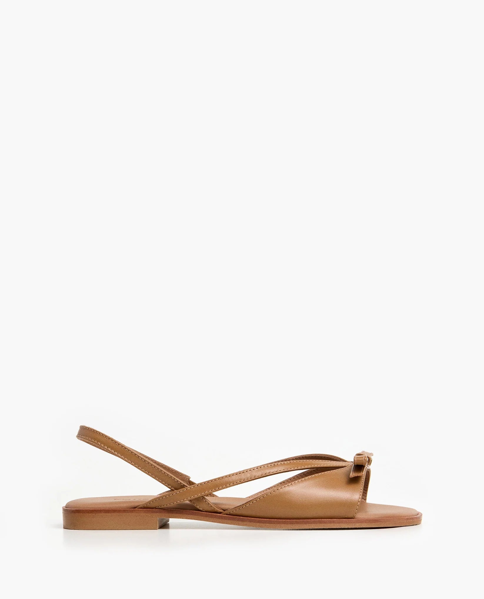 Flattered Max Leather Sandal - Cognac