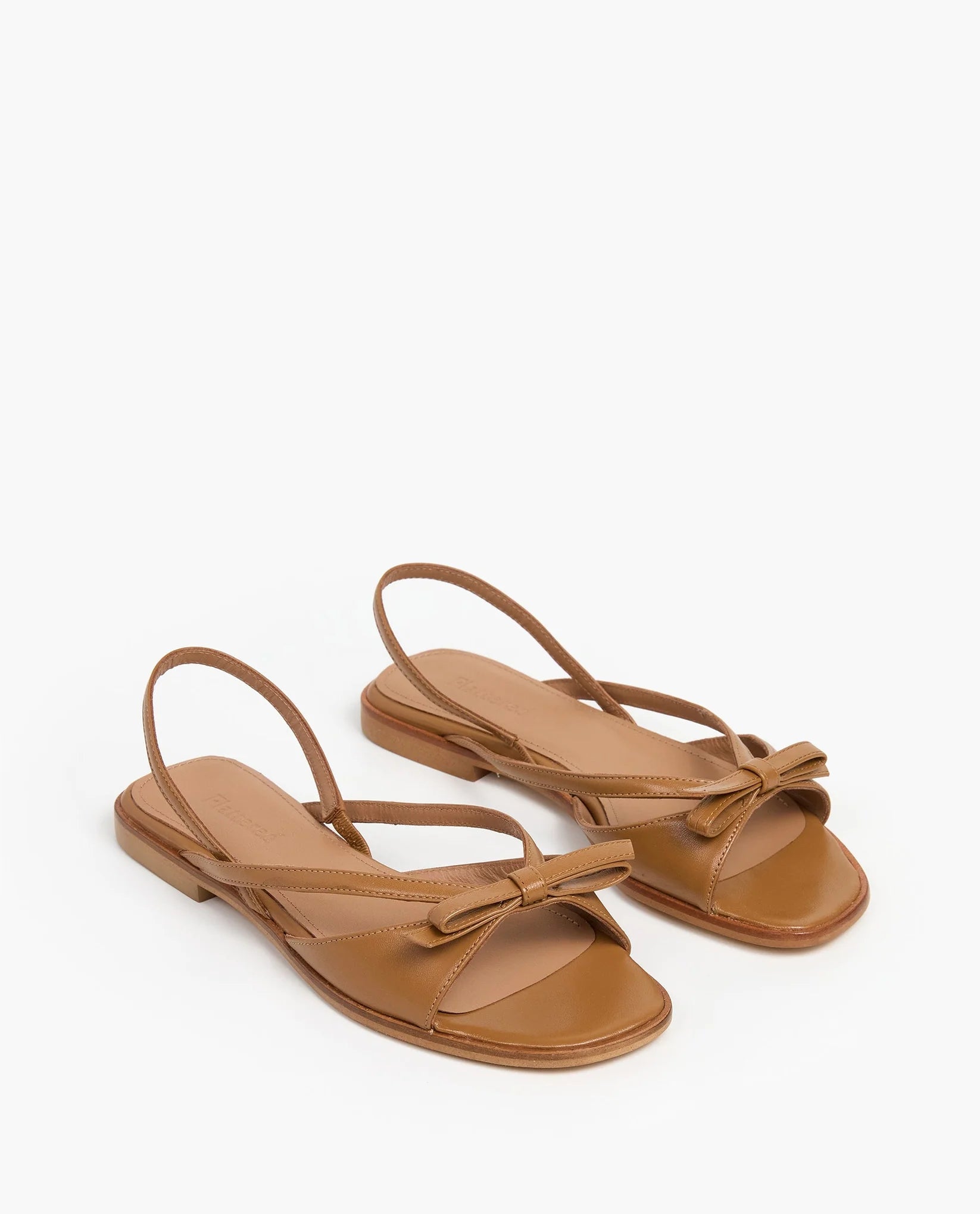 Flattered Max Leather Sandal - Cognac