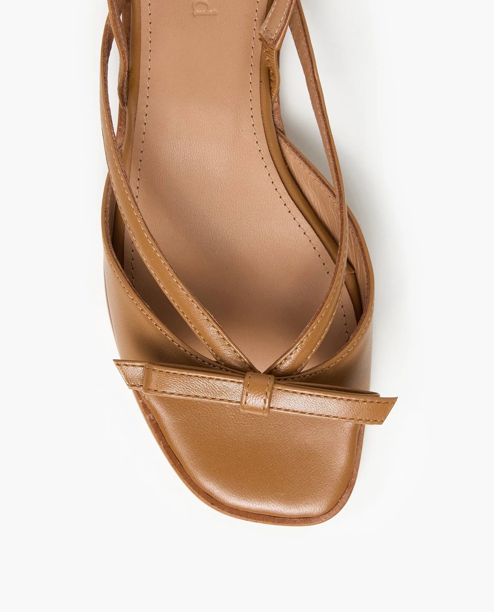 Flattered Max Leather Sandal - Cognac