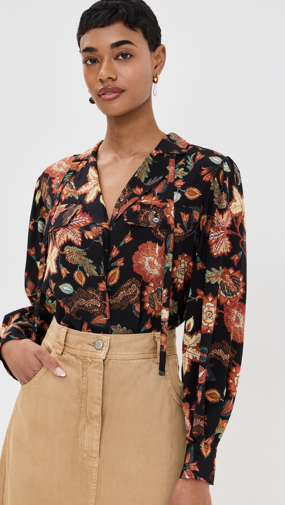 Ulla Johnson Florian Blouse - Hellebore
