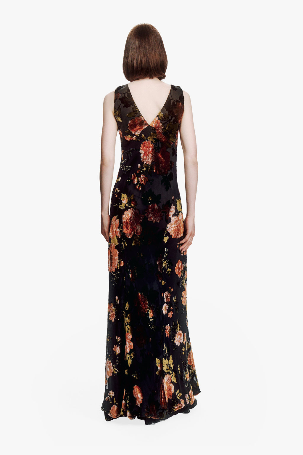 Anna Sui Folia Devore Maxi Dress