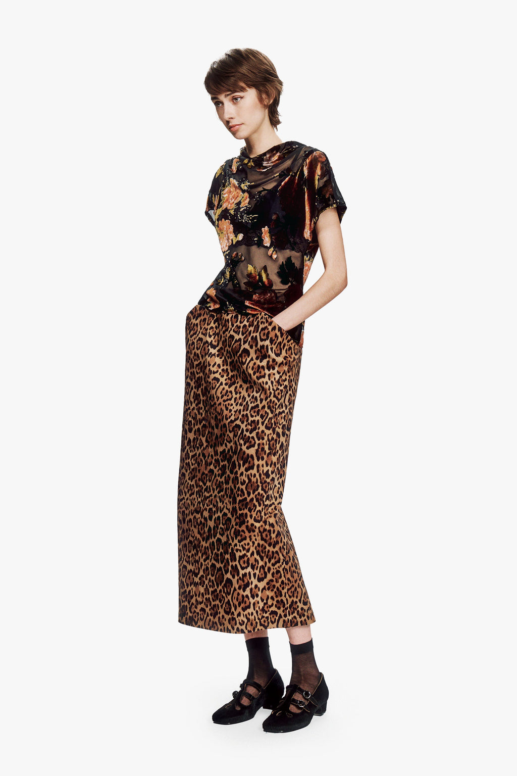 Anna Sui Folia Devore Top