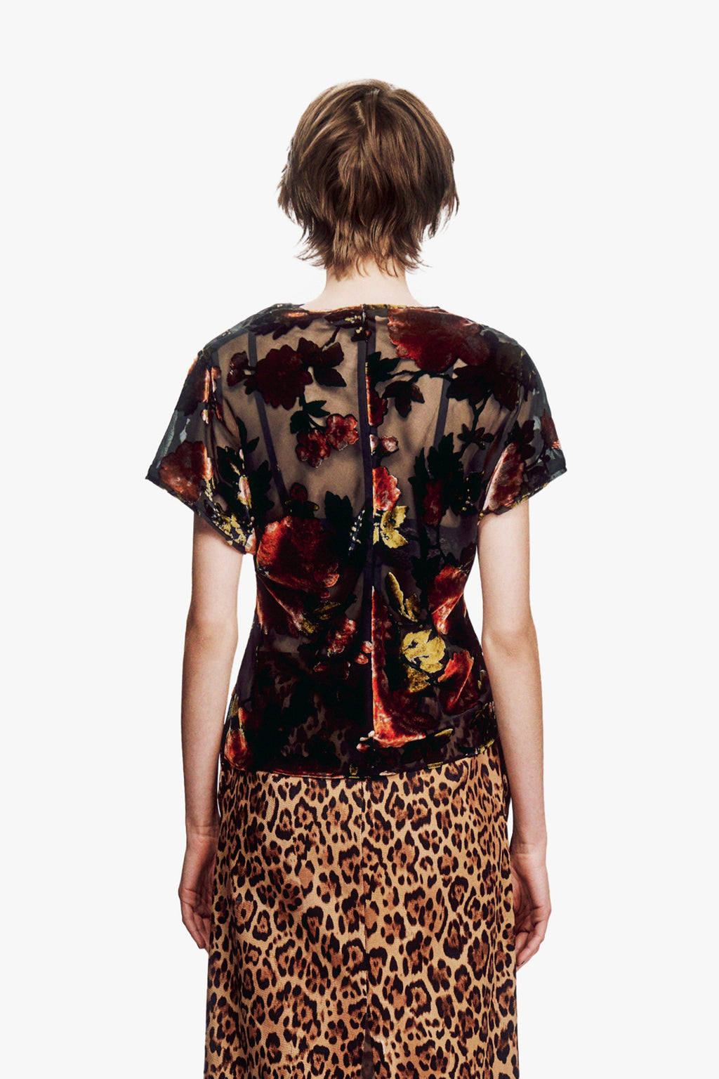 Anna Sui Folia Devore Top