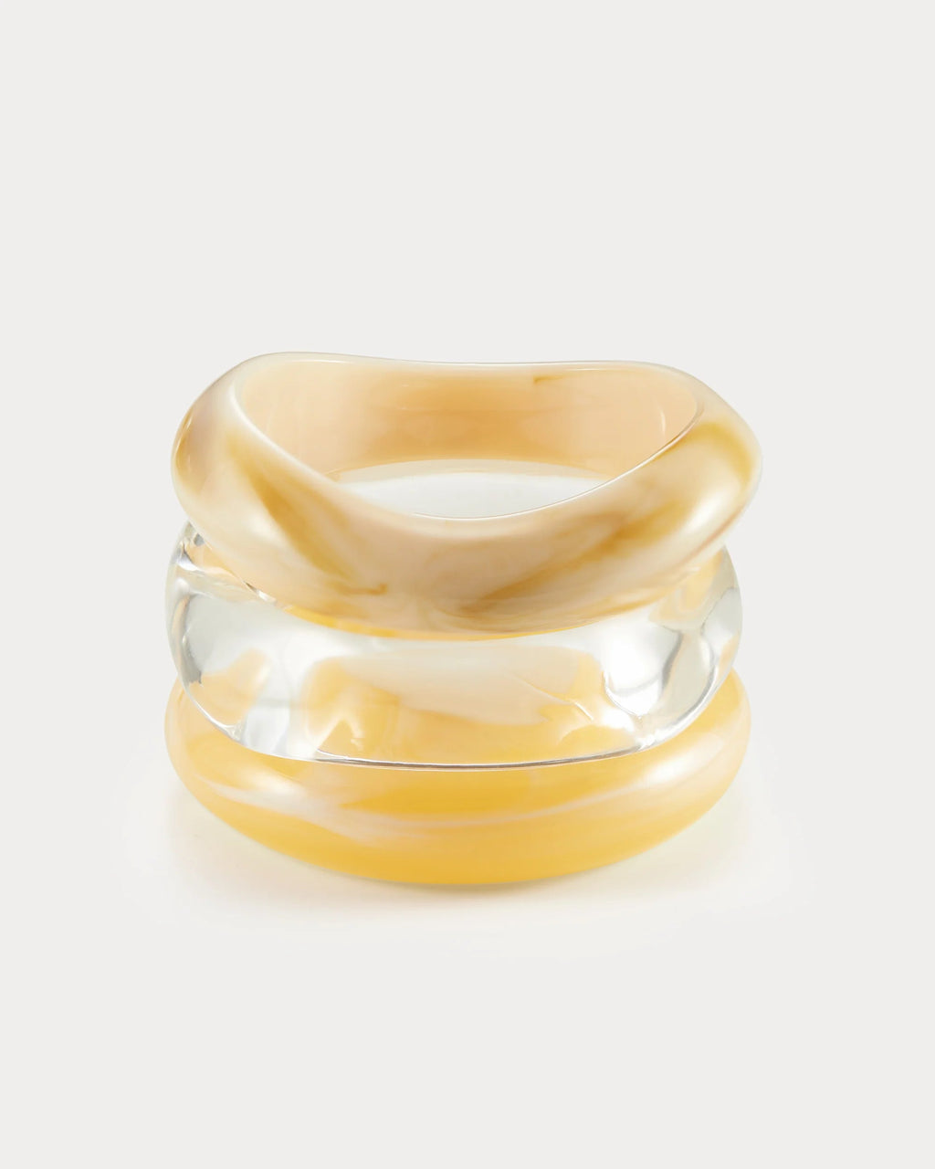 Luv AJ Formentera Bangle Set - Yellow