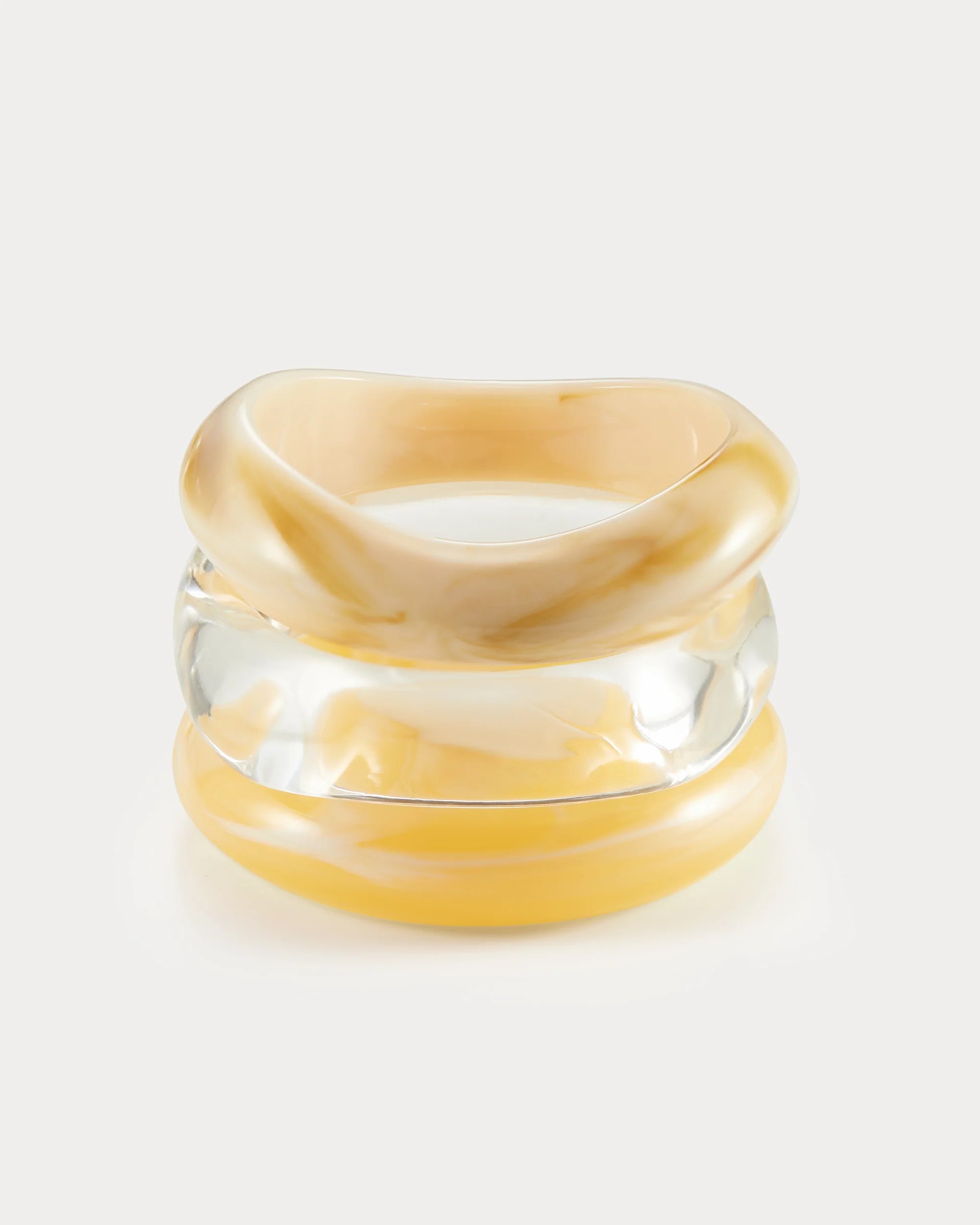 Luv AJ Formentera Bangle Set - Yellow