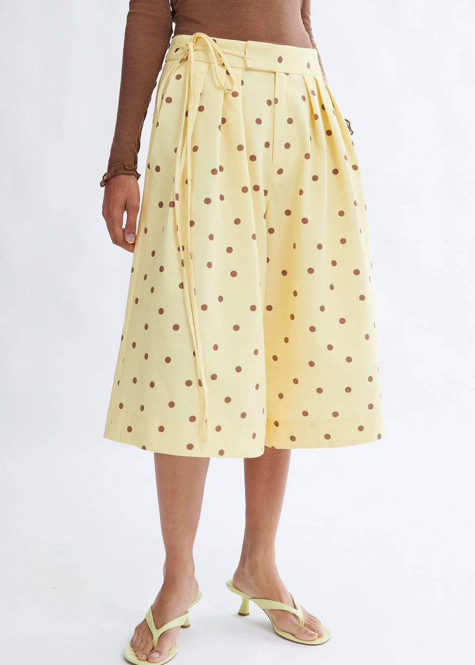 Eliza Faulkner Frances Polka Dot Shorts