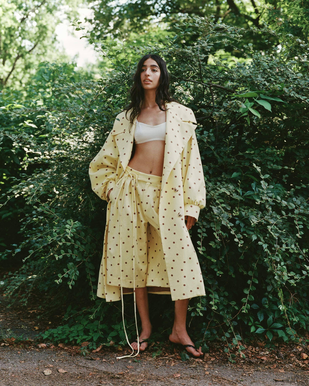 Eliza Faulkner Frances Polka Dot Shorts