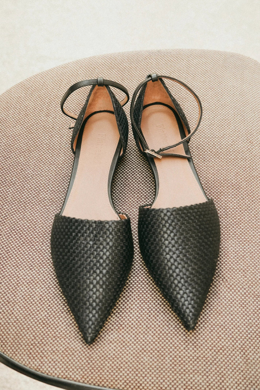 Flattered Frankie Small Weave Black