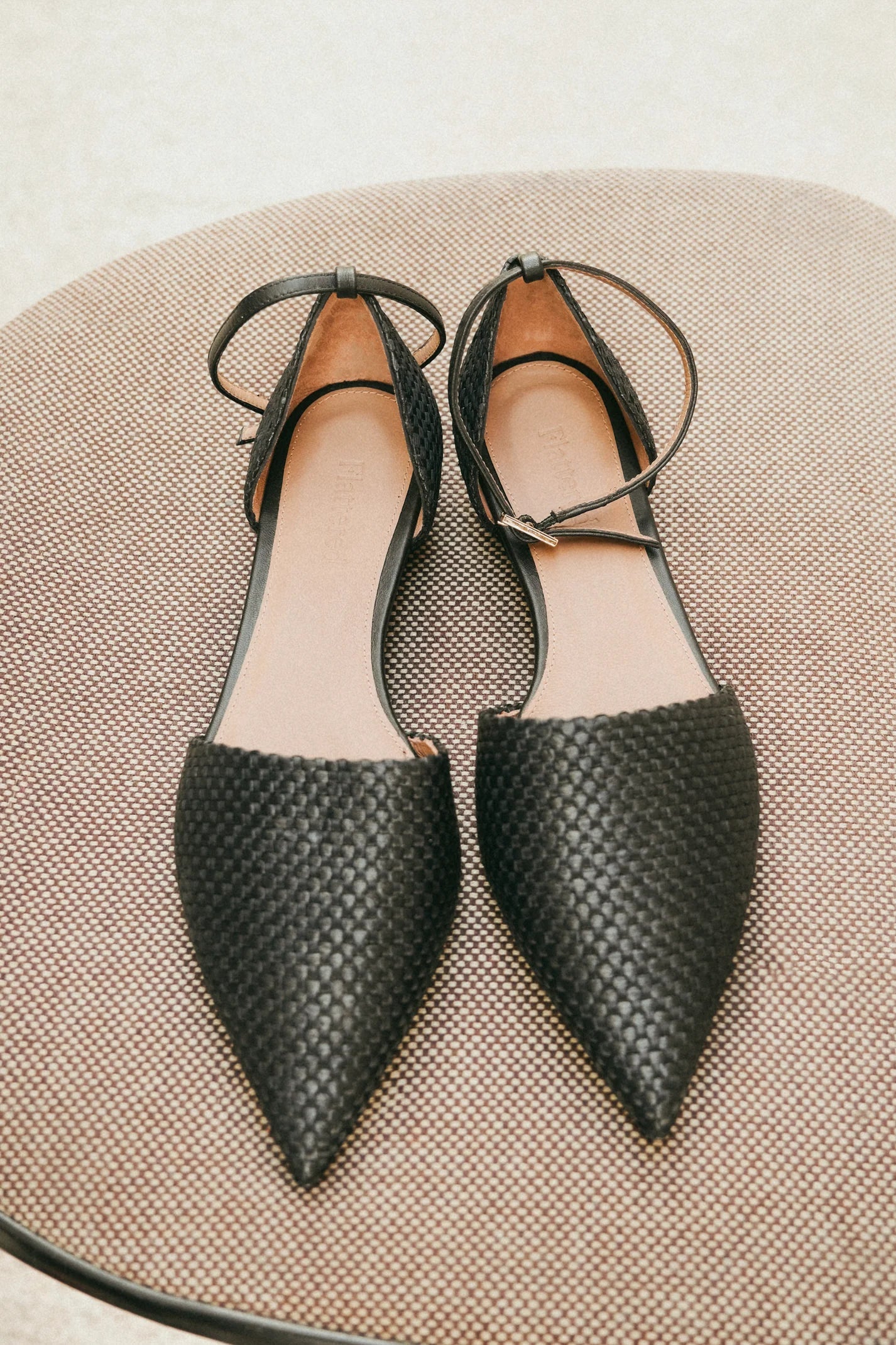 Flattered Frankie Small Weave Black
