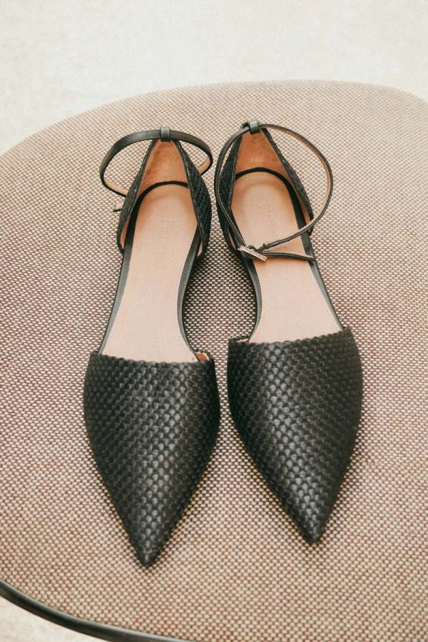 Flattered Frankie Small Weave Black