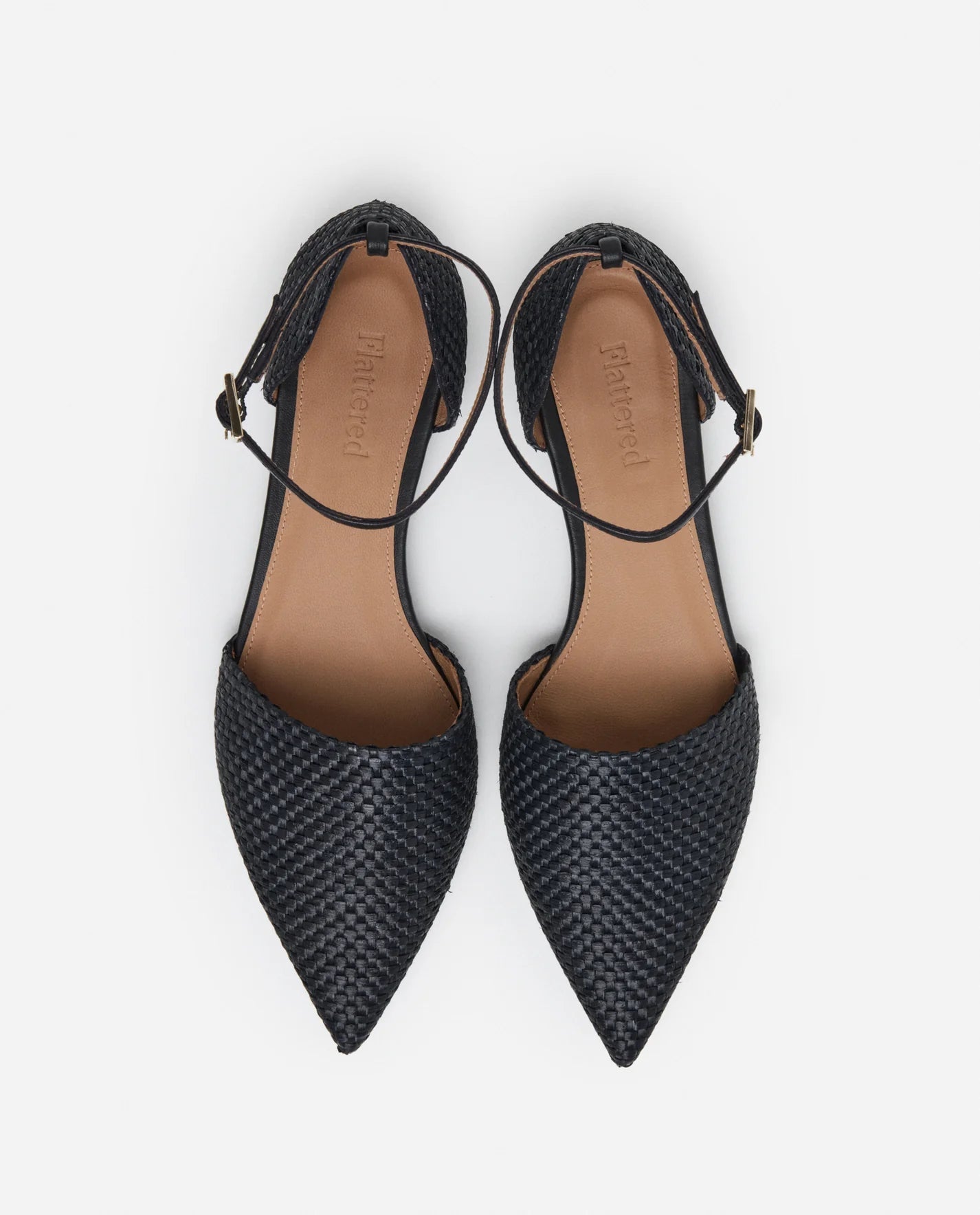 Flattered Frankie Small Weave Black