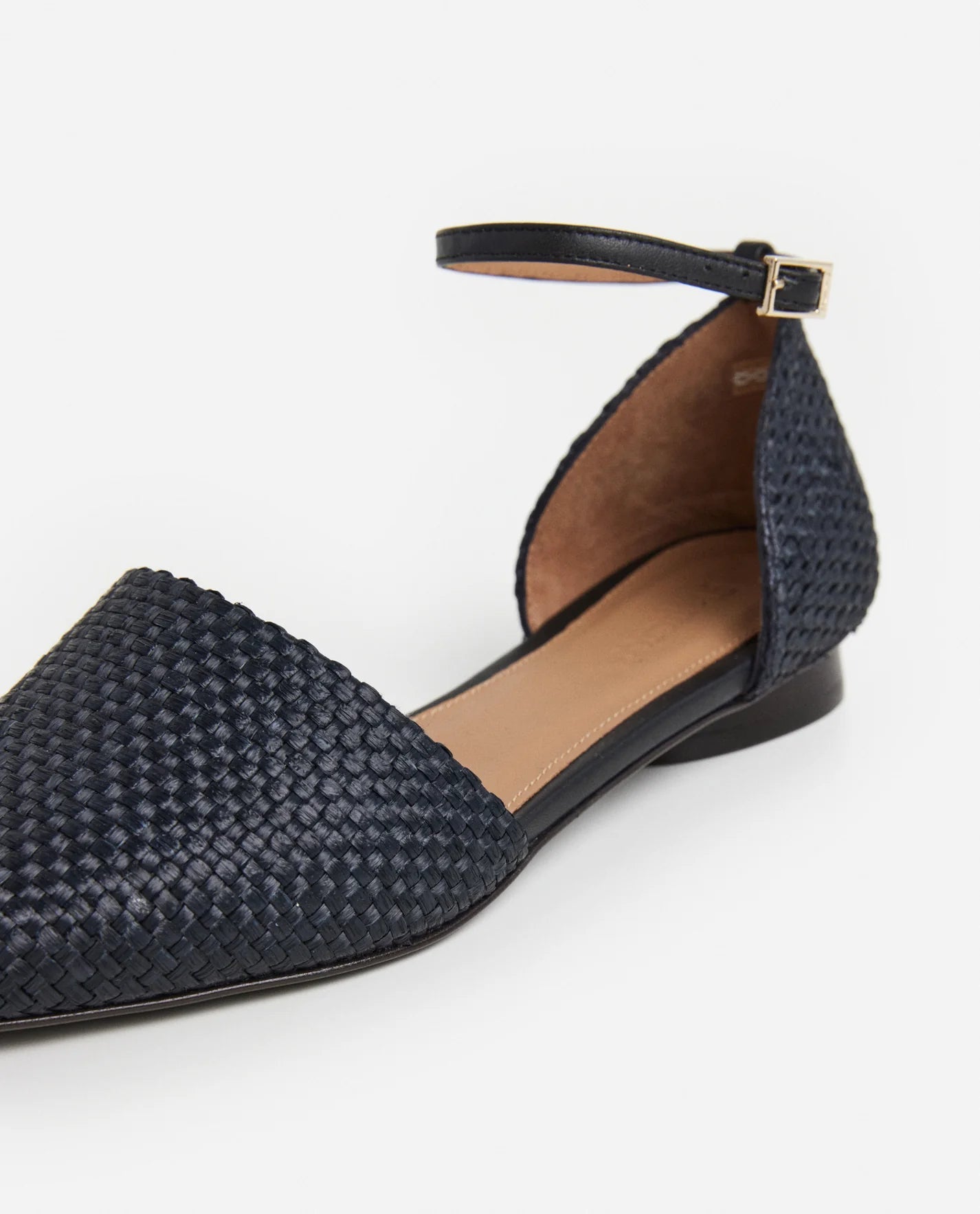 Flattered Frankie Small Weave Black