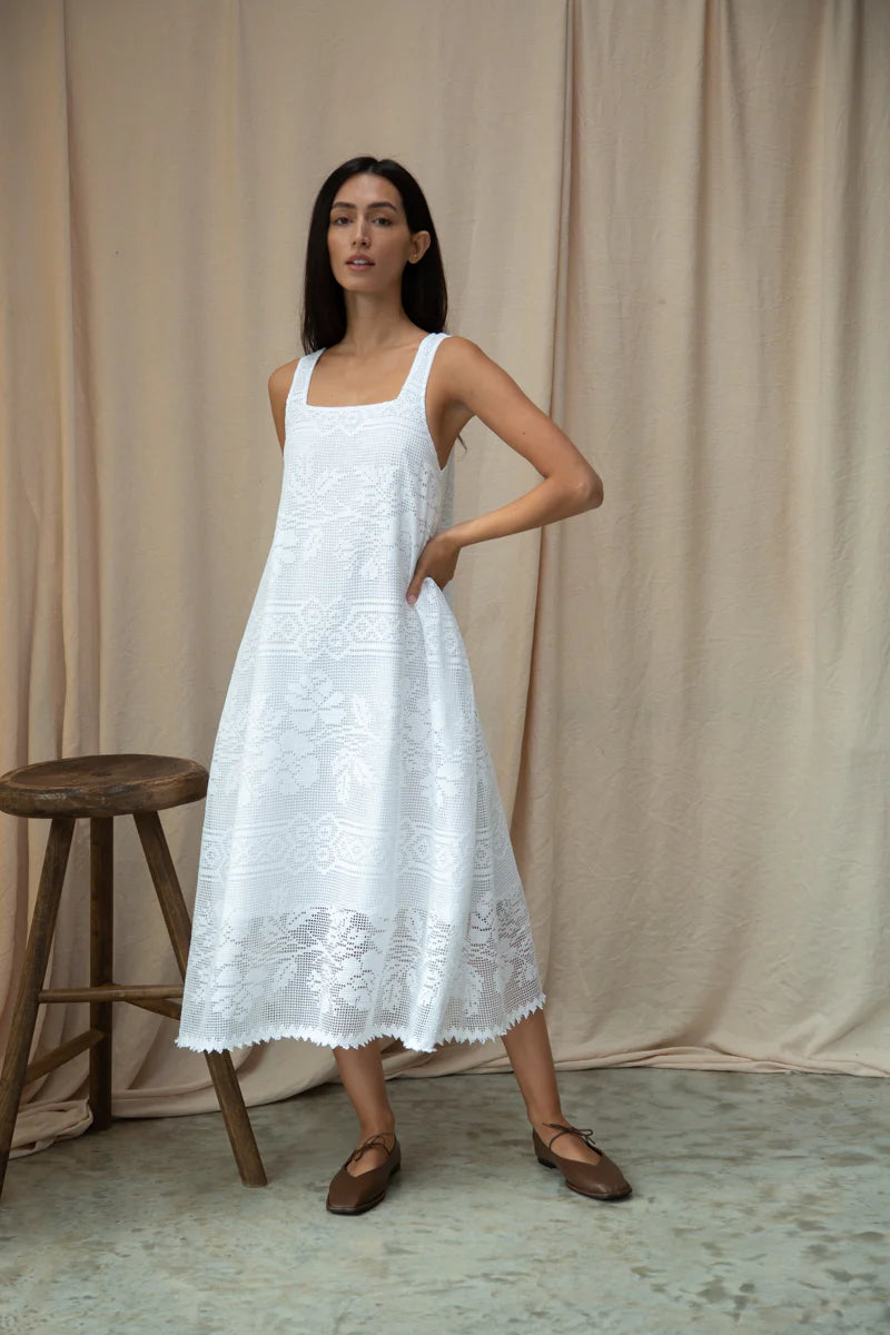 Beaumont Organic Freya-Fay Cotton Lace Dress