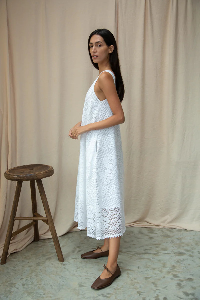 Beaumont Organic Freya-Fay Cotton Lace Dress