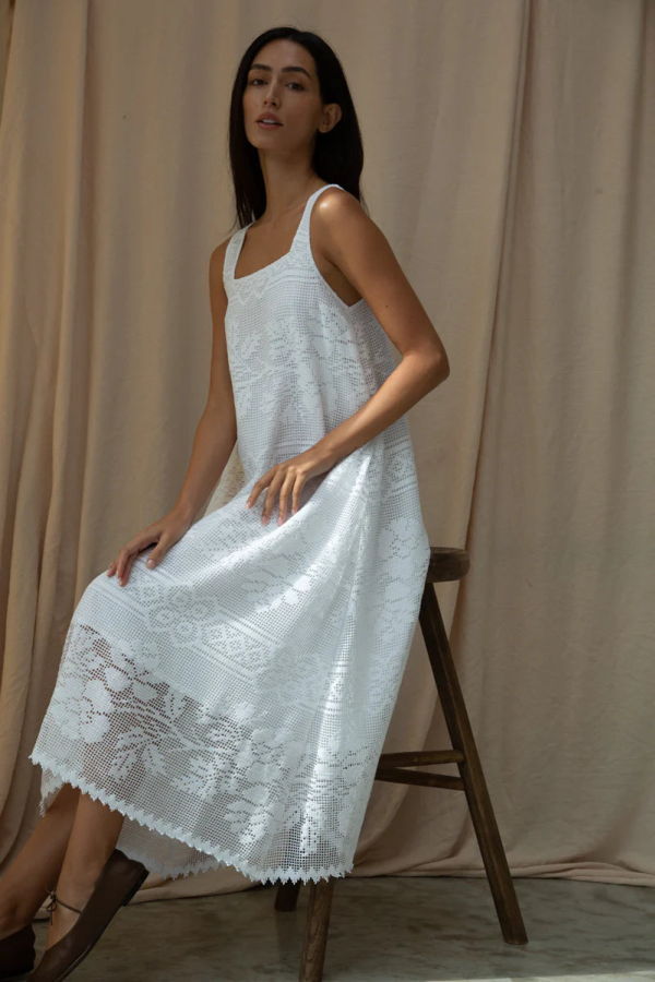 Beaumont Organic Freya-Fay Cotton Lace Dress