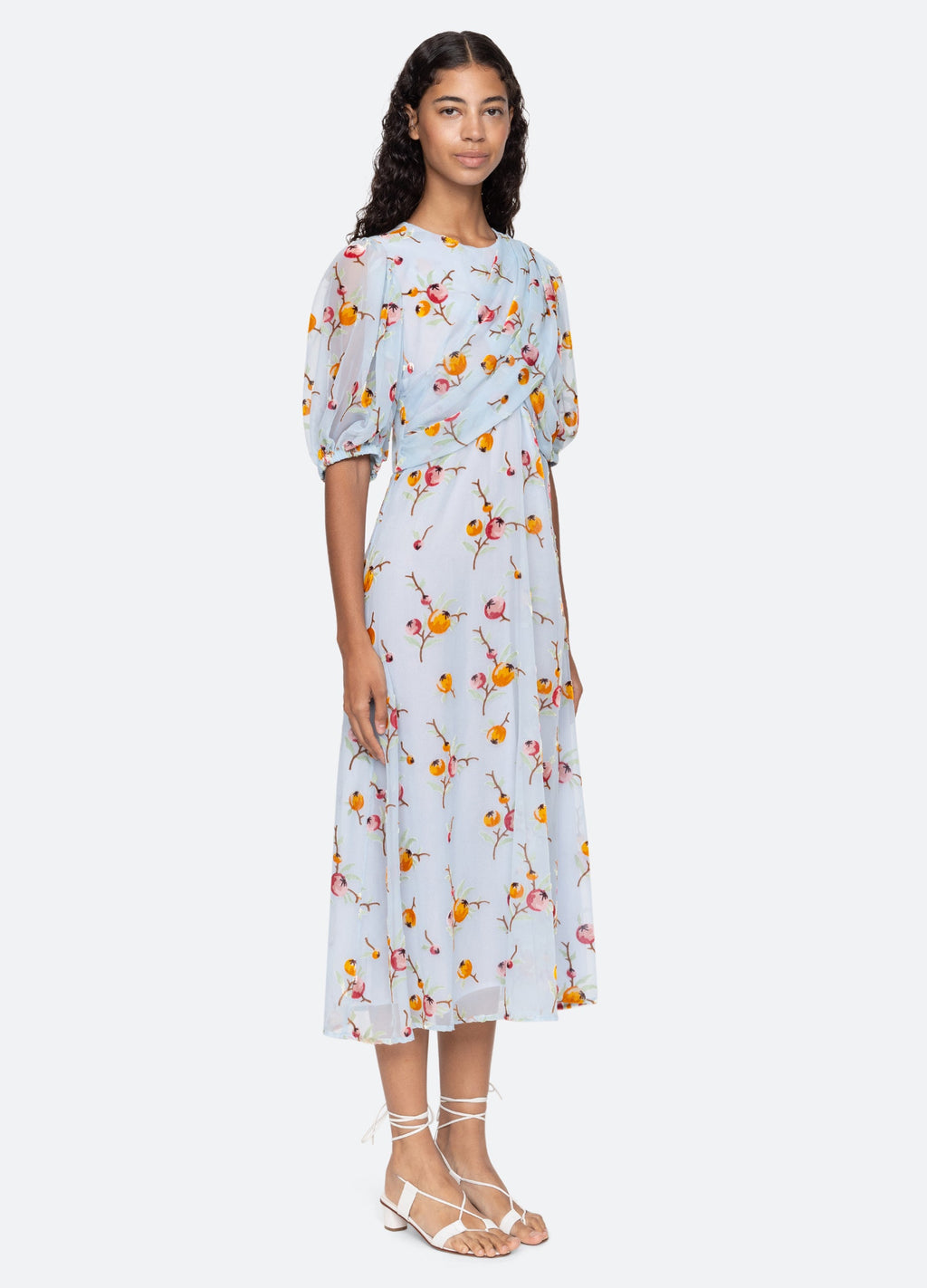 Sea NY Freya S/S Dress - Blue