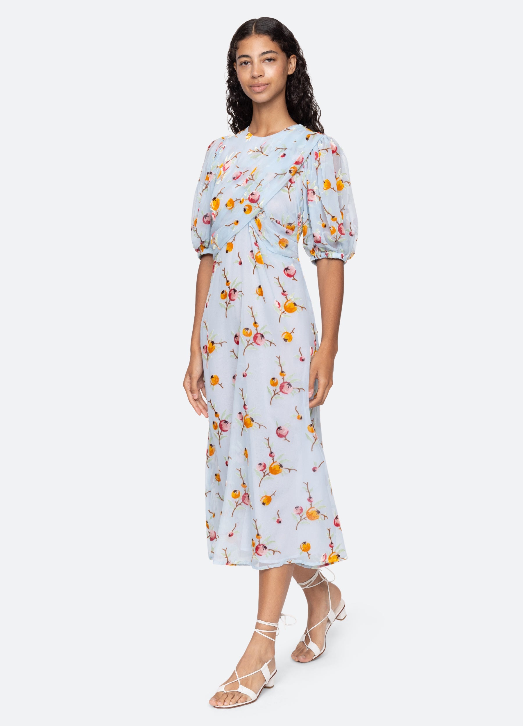 Sea NY Freya S/S Dress - Blue