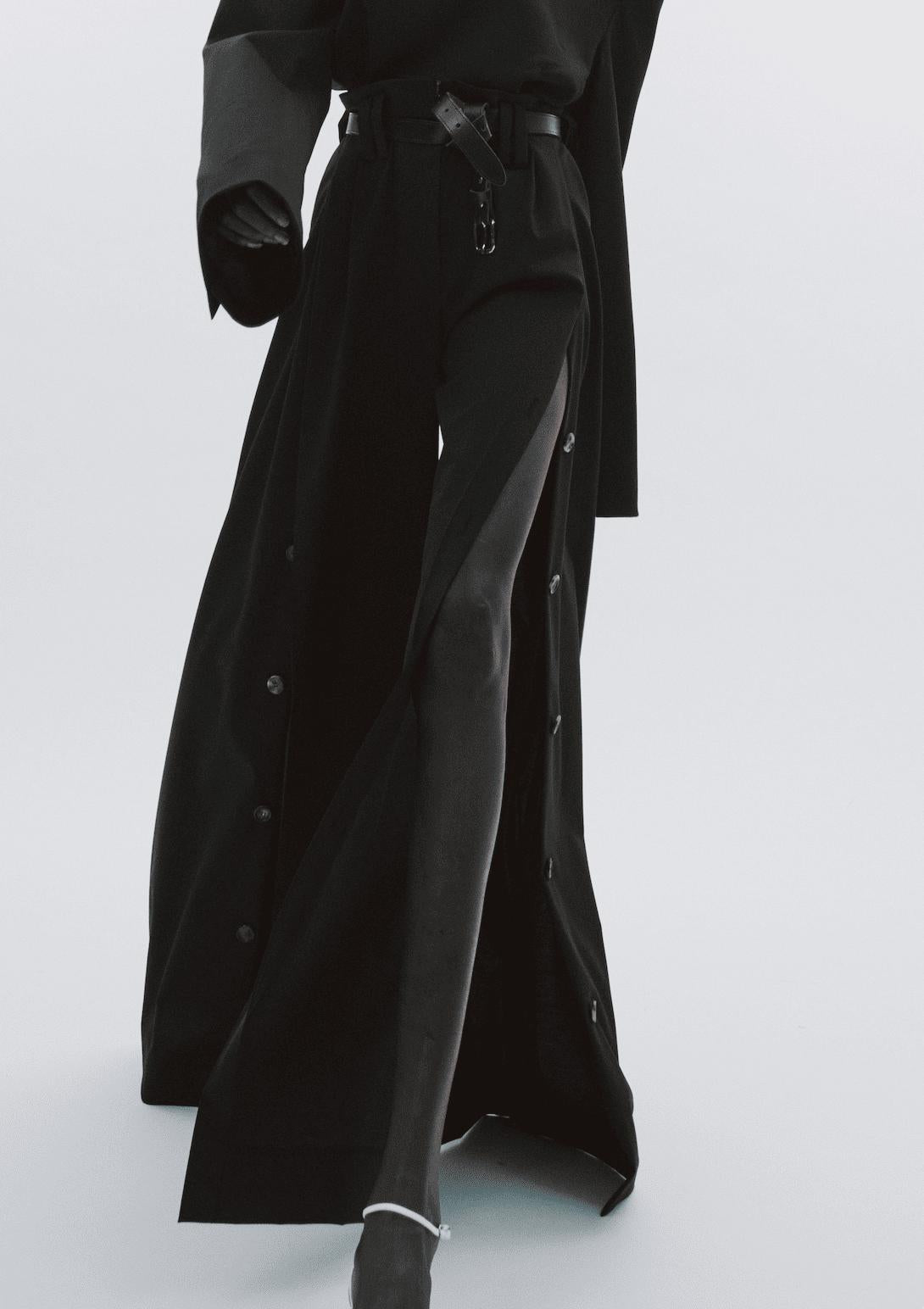 A.W.A.K.E. MODE Full Split Wide Leg Pants