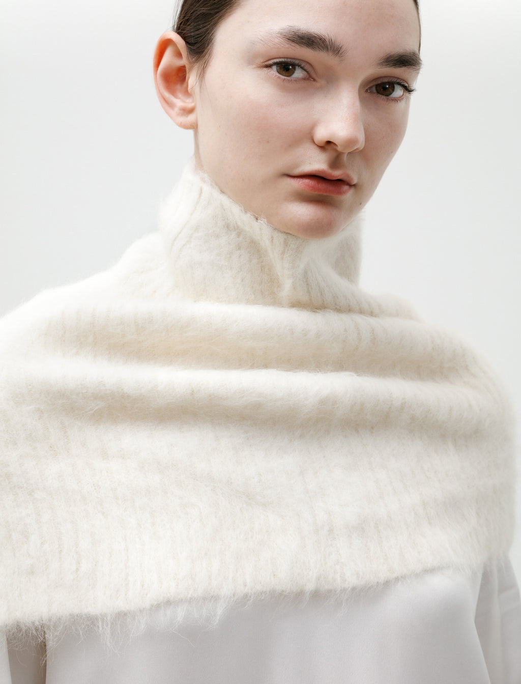 Totême Funnel Alpaca Blend Neck Warmer