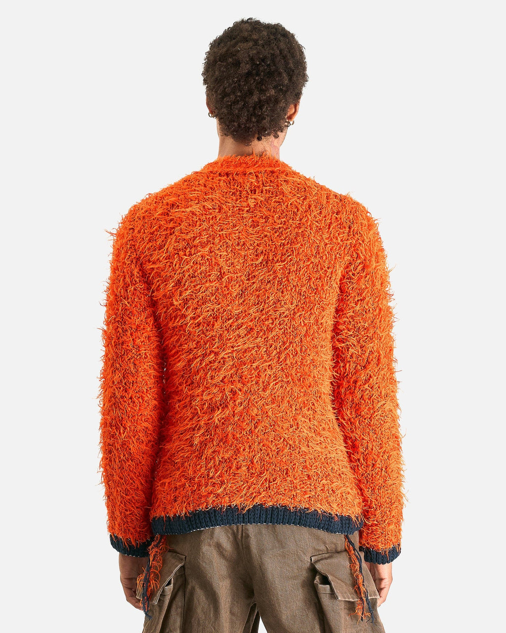 sacai Furry Knit Cardigan
