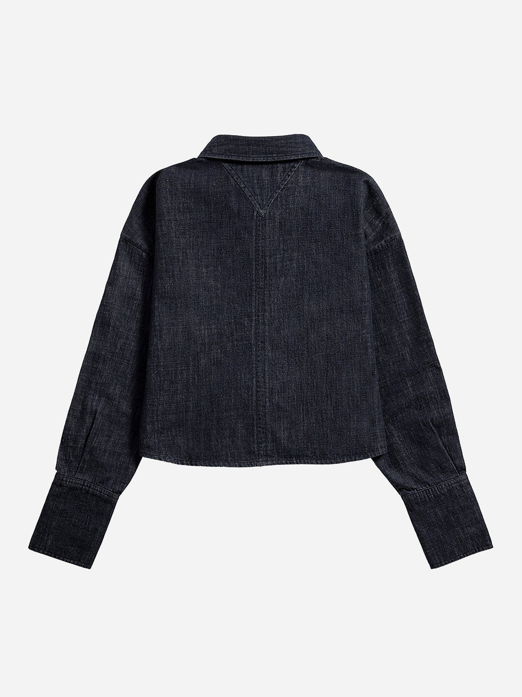 Future Classics Motif Sleeve Denim Shirt - Dark Indigo