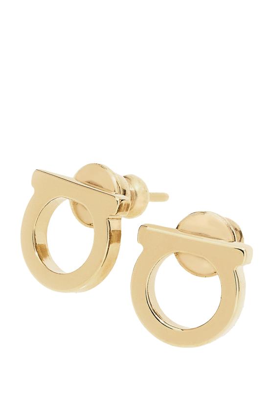 Salvatore Ferragamo Gold Earrings