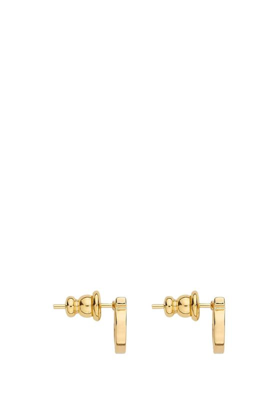 Salvatore Ferragamo Gold Earrings