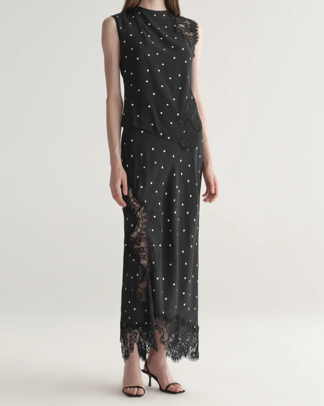 A.L.C. Gracie Top - Black/Cream