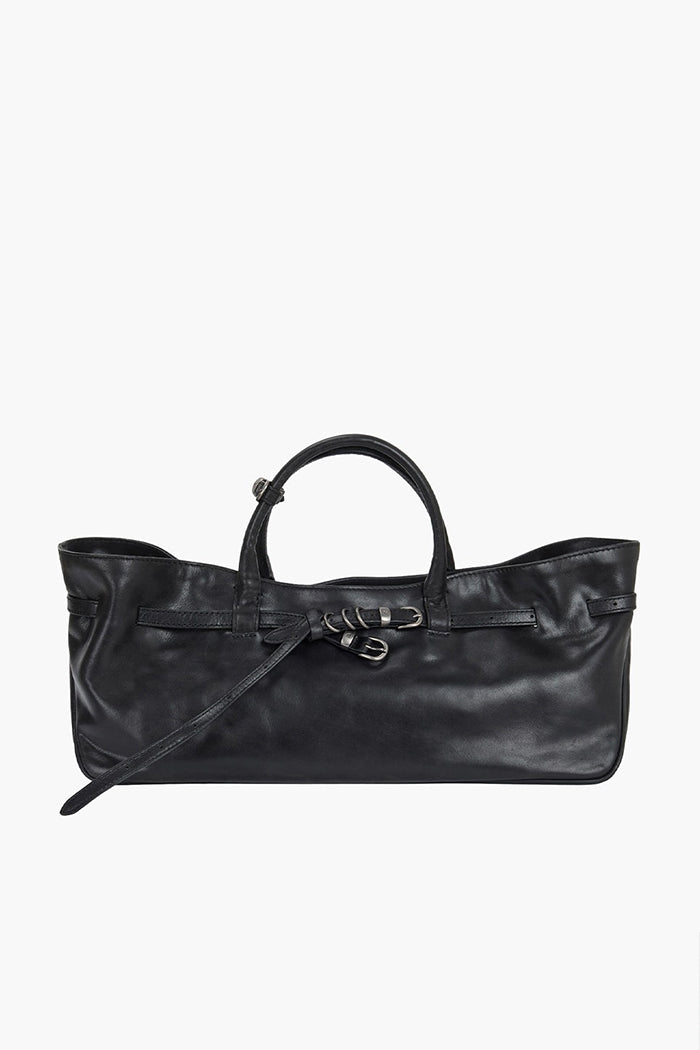 MARGESHERWOOD Grandma Used Bag - Black Pull-Up