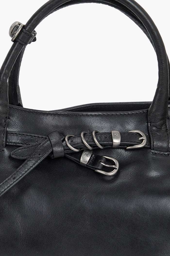MARGESHERWOOD Grandma Used Bag - Black Pull-Up