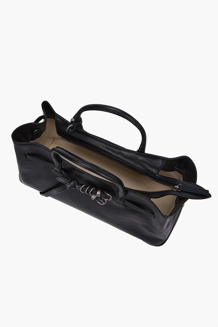 MARGESHERWOOD Grandma Used Bag - Black Pull-Up
