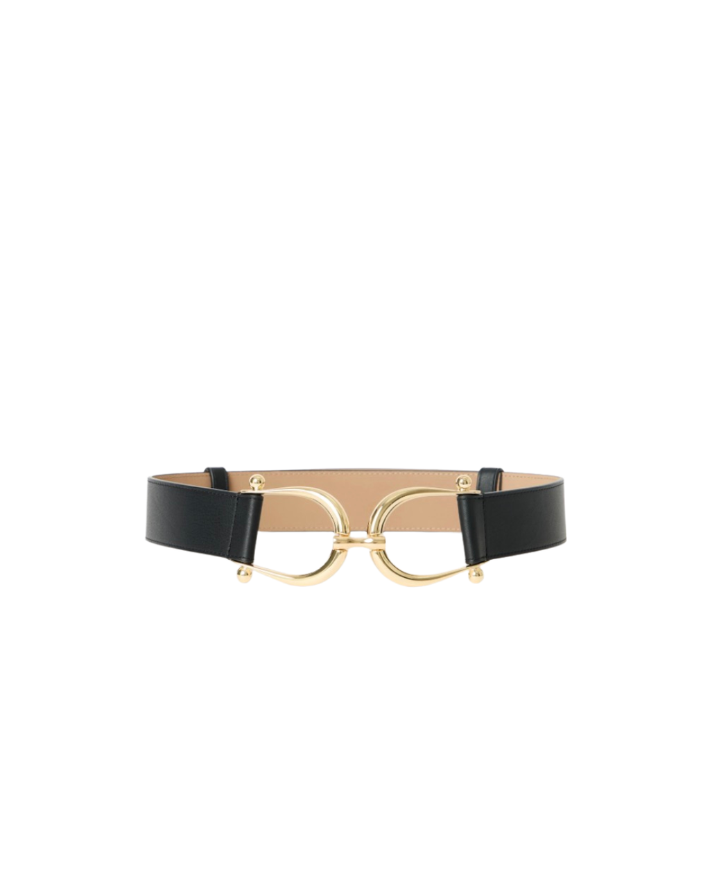 B-LOW THE BELT Grant Belt - Black/ Gold