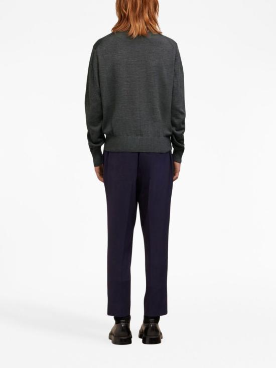 AMI HKS111KN0025055 Sweater - Gray