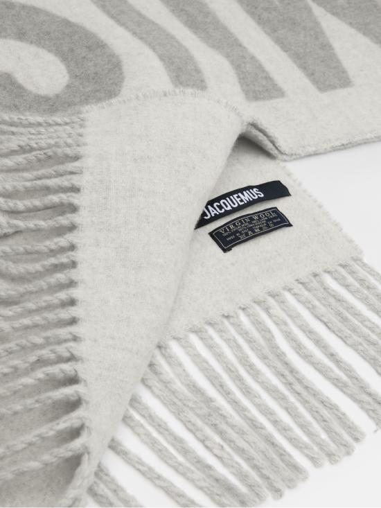 Jacquemus Scarf - Gray