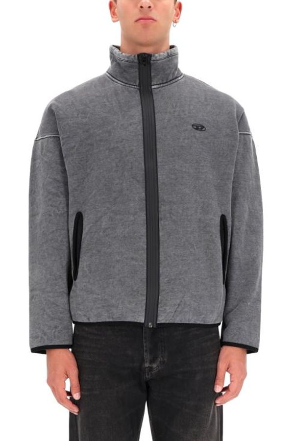 DIESEL S-Grey Jacket - Gray