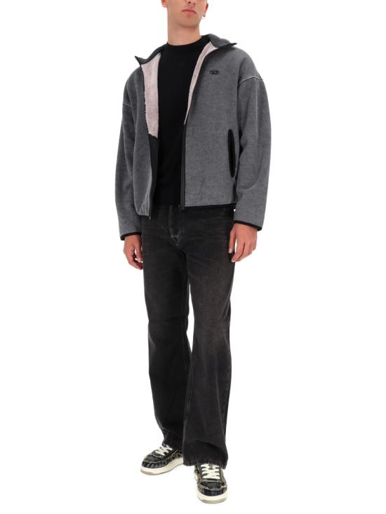 DIESEL S-Grey Jacket - Gray