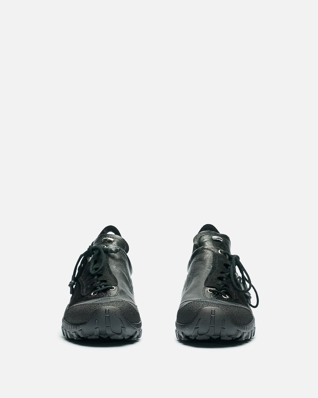 Our Legacy Gabe in Stealth Black Leather Shoes