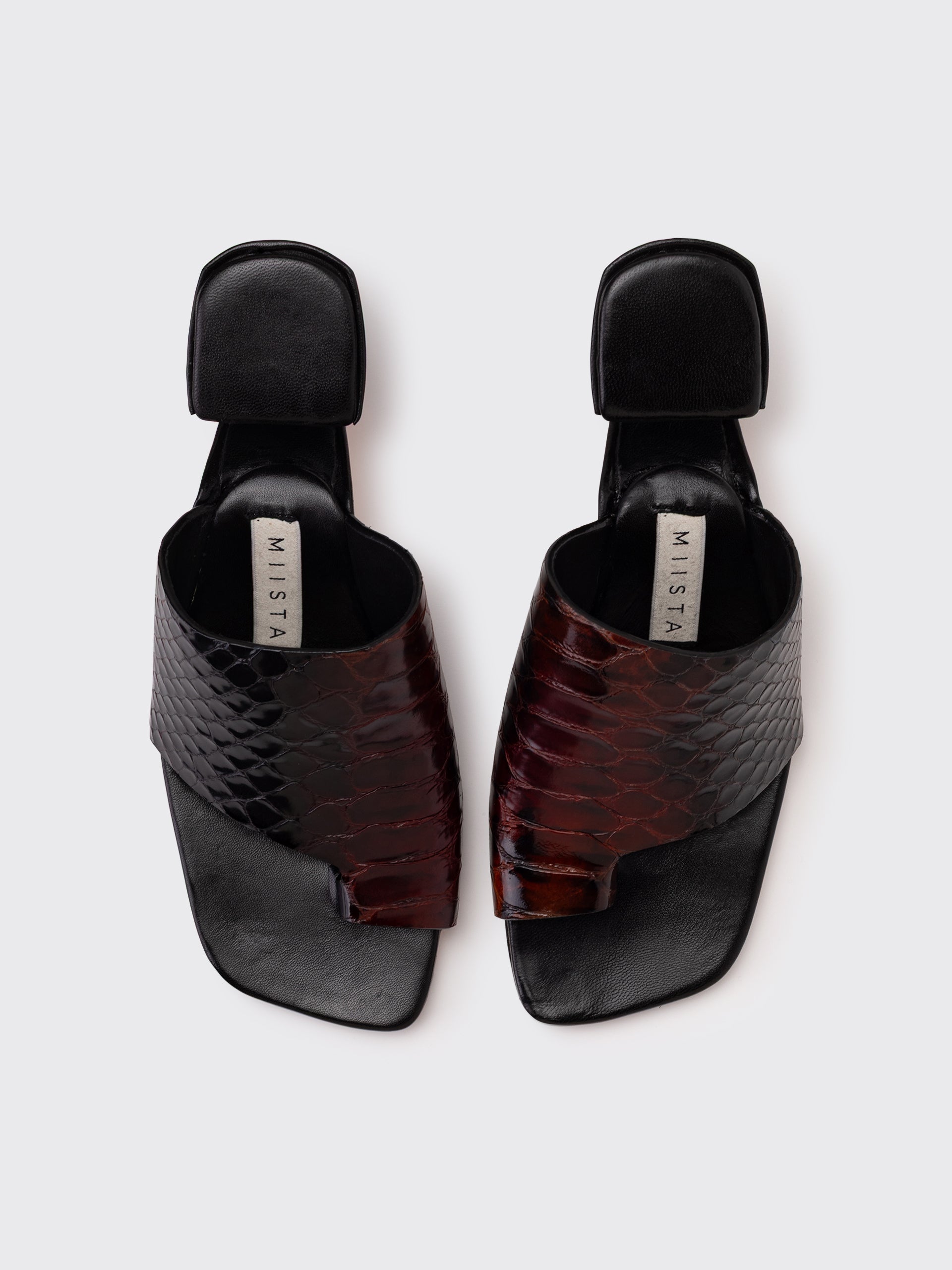 Miista Gaelle Snake Sandals